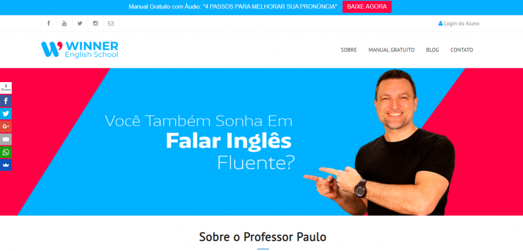 Inglês - Winner - Paulo Barros 