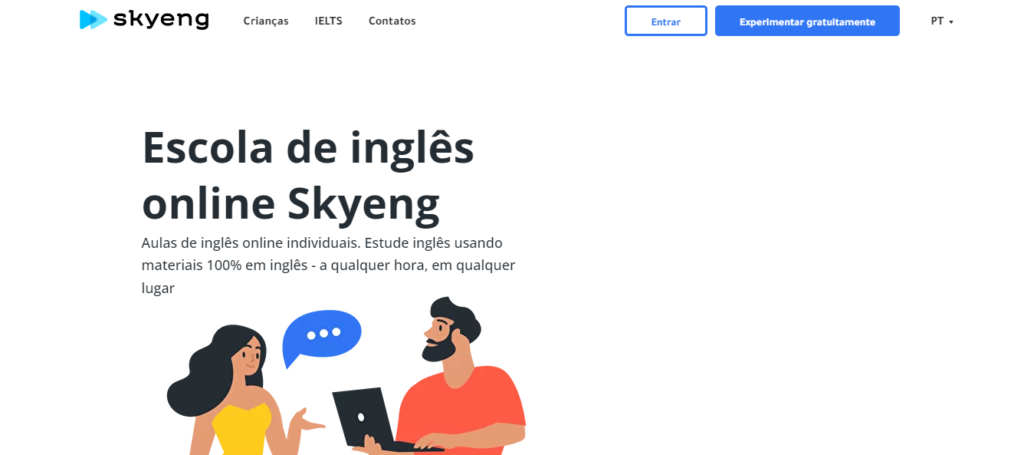Skyeng Brazil: escola de inglês online